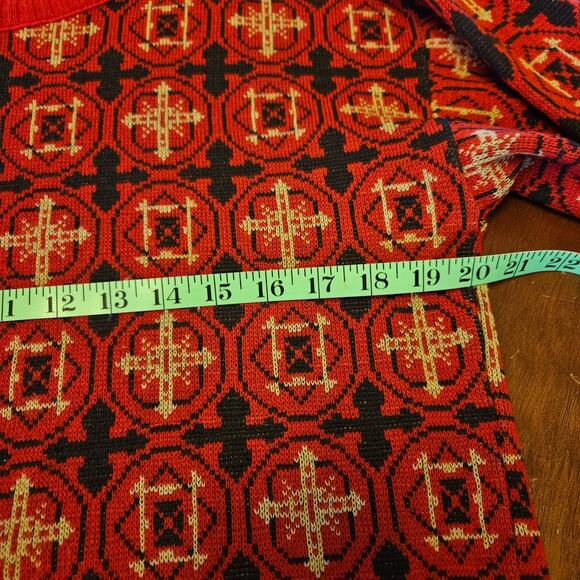 Vintage Townsley 70s acrylic sweater- size medium - Picture 5 of 6
